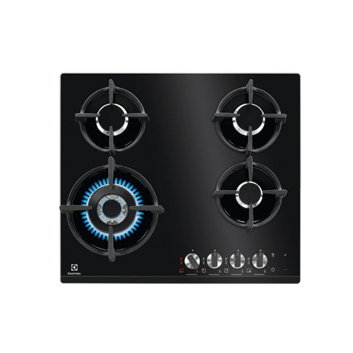 60cm FlameLight Gas on Glass Hob