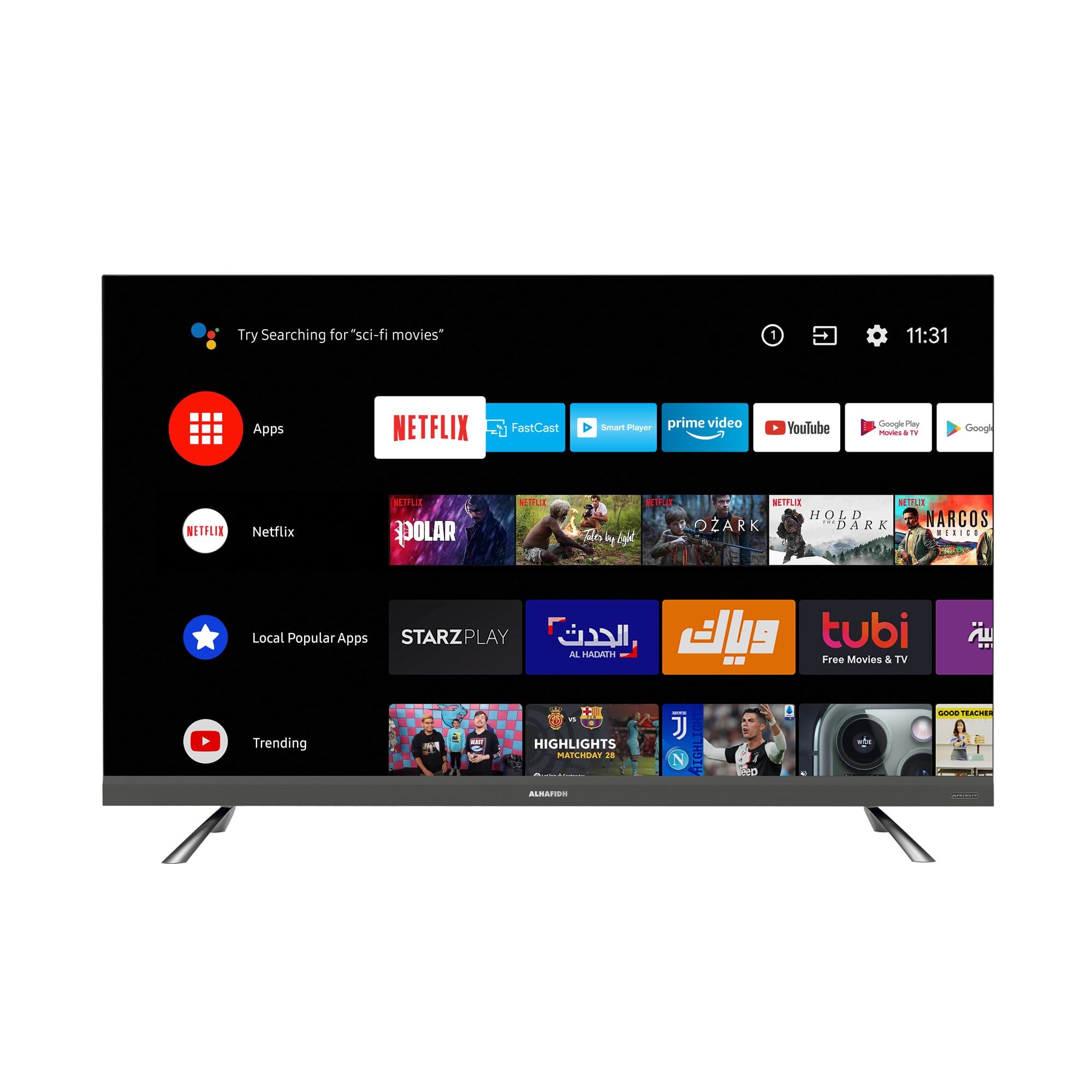 55-inch QLED 4K UHD Smart Android TV (2021)